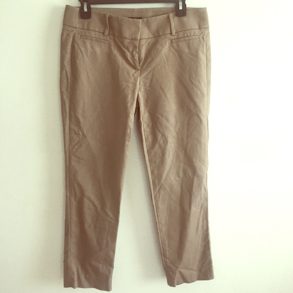 Tan Cropped Pants